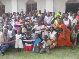 Giving sponsored children their scholastic materials