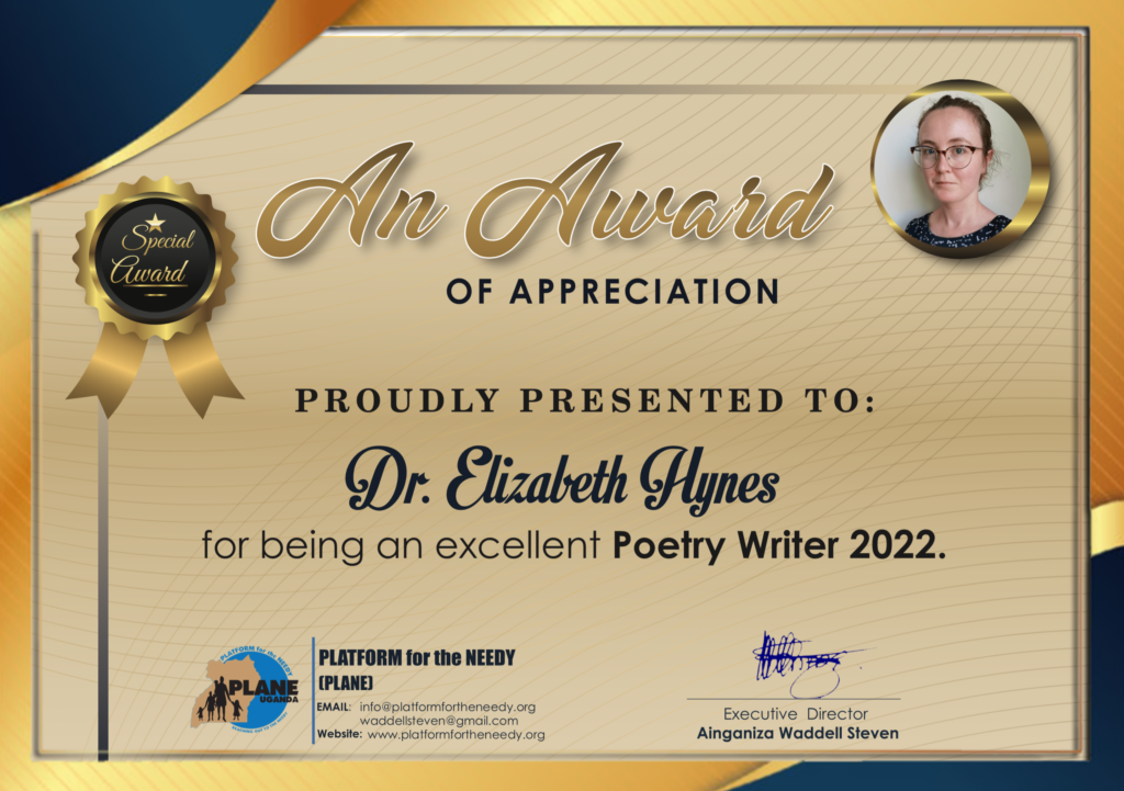 Award of Dr. Elizabeth Hynes