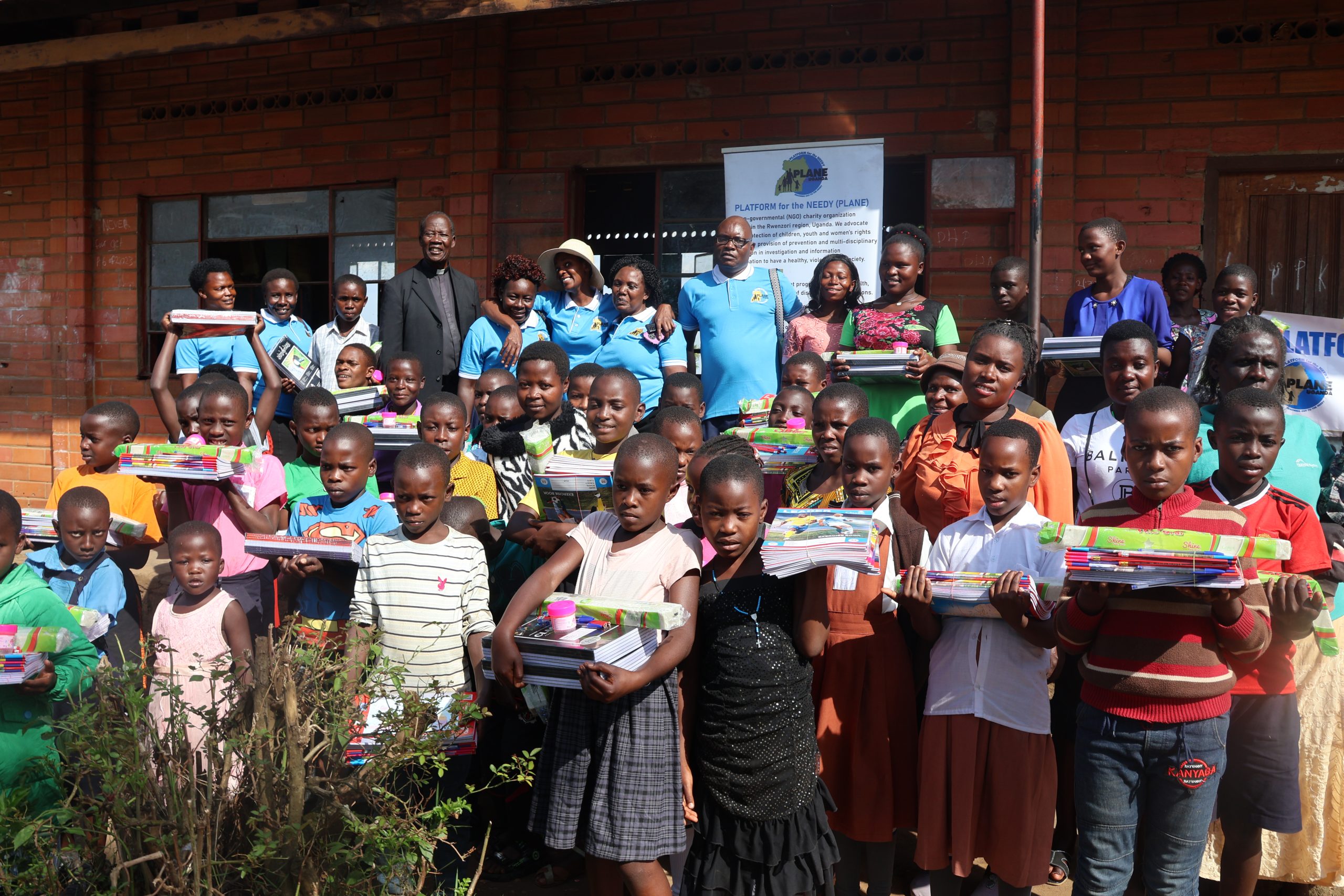 PLANE Donates Items to Children in Uganda