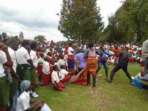 Drama performance on the effects of Malaria and Gender Based Violence in Families(2)